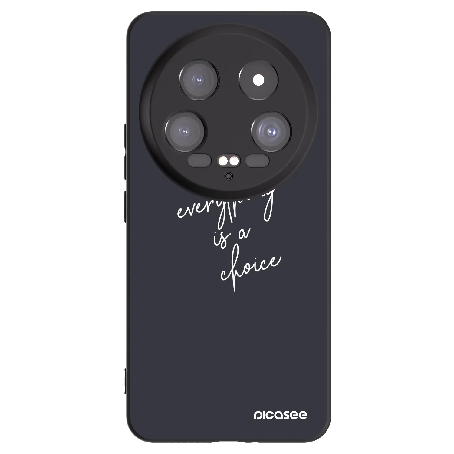 Picasee husă neagră din silicon pentru Xiaomi 14 Ultra - Everything is a choice