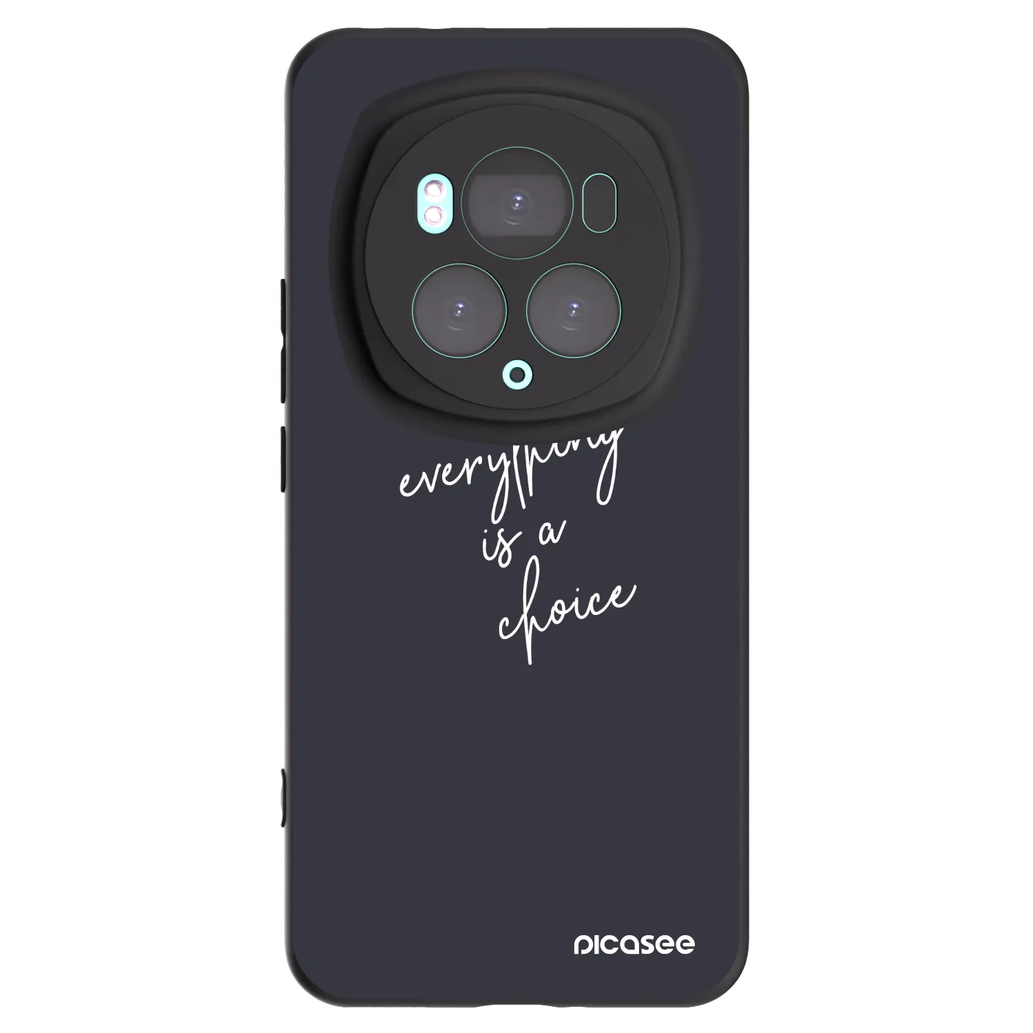 Picasee husă neagră din silicon pentru Honor Magic6 Pro - Everything is a choice