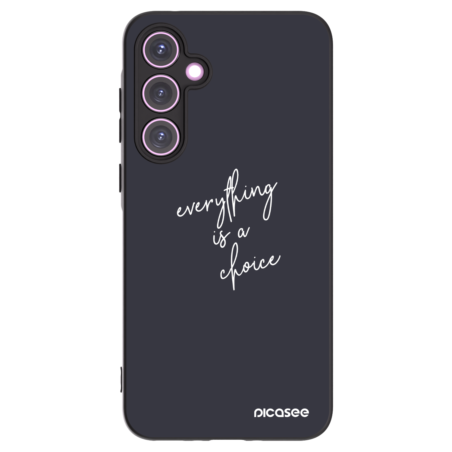 Picasee husă neagră din silicon pentru Samsung Galaxy A35 5G A356B - Everything is a choice