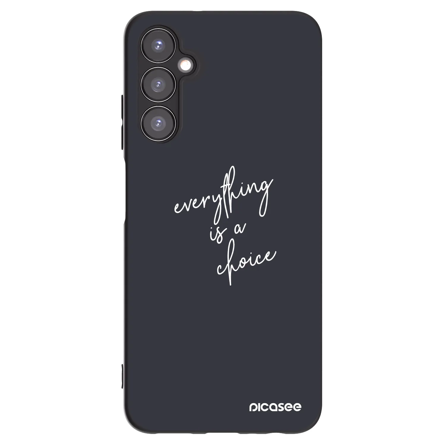 Picasee husă neagră din silicon pentru Samsung Galaxy A05s A057G - Everything is a choice