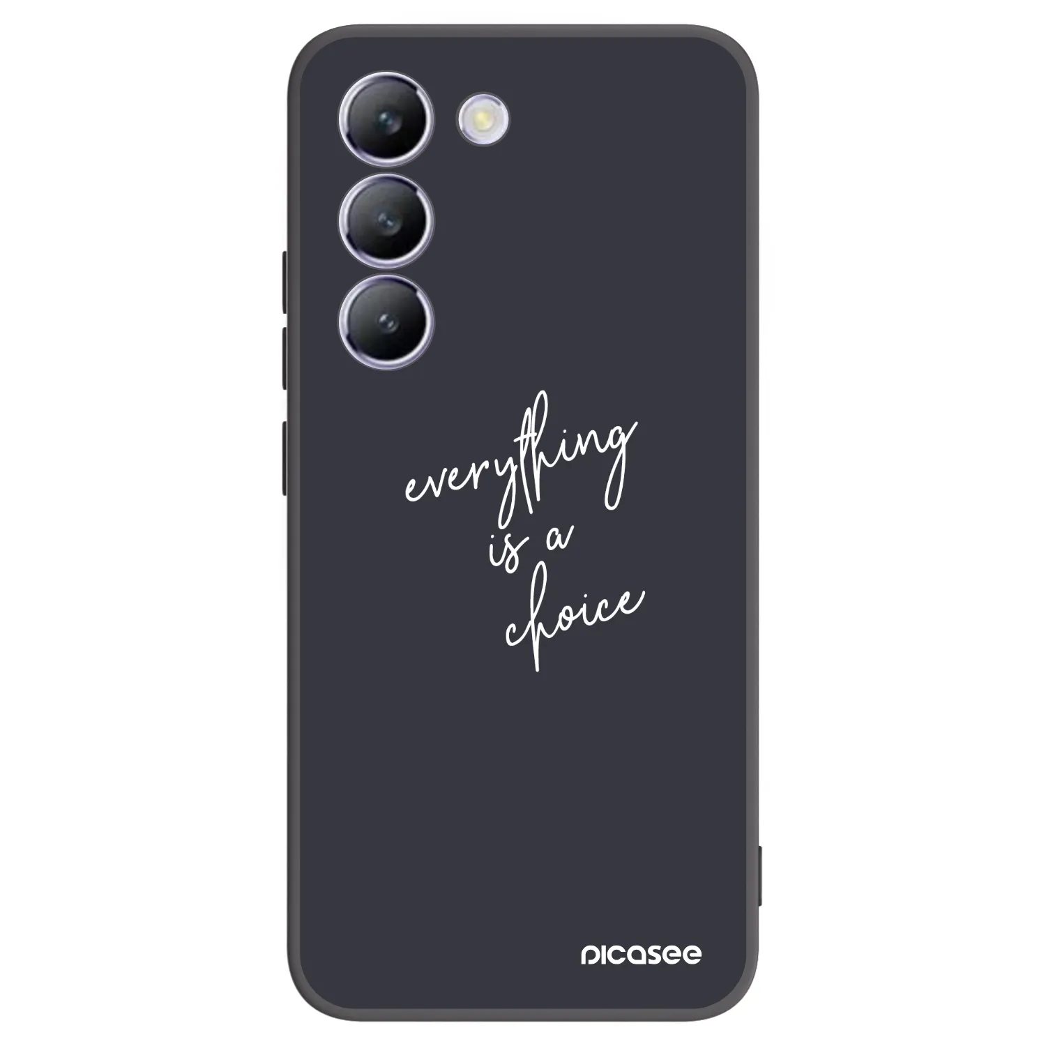 Picasee husă neagră din silicon pentru Vivo V40 SE 5G - Everything is a choice