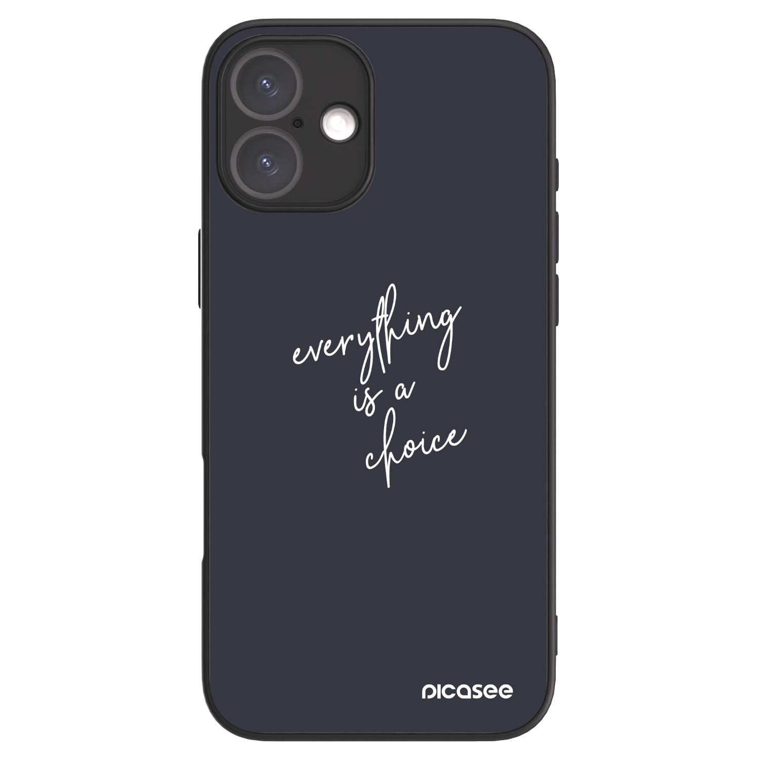 Picasee ULTIMATE CASE pentru Apple iPhone 16 Plus - Everything is a choice