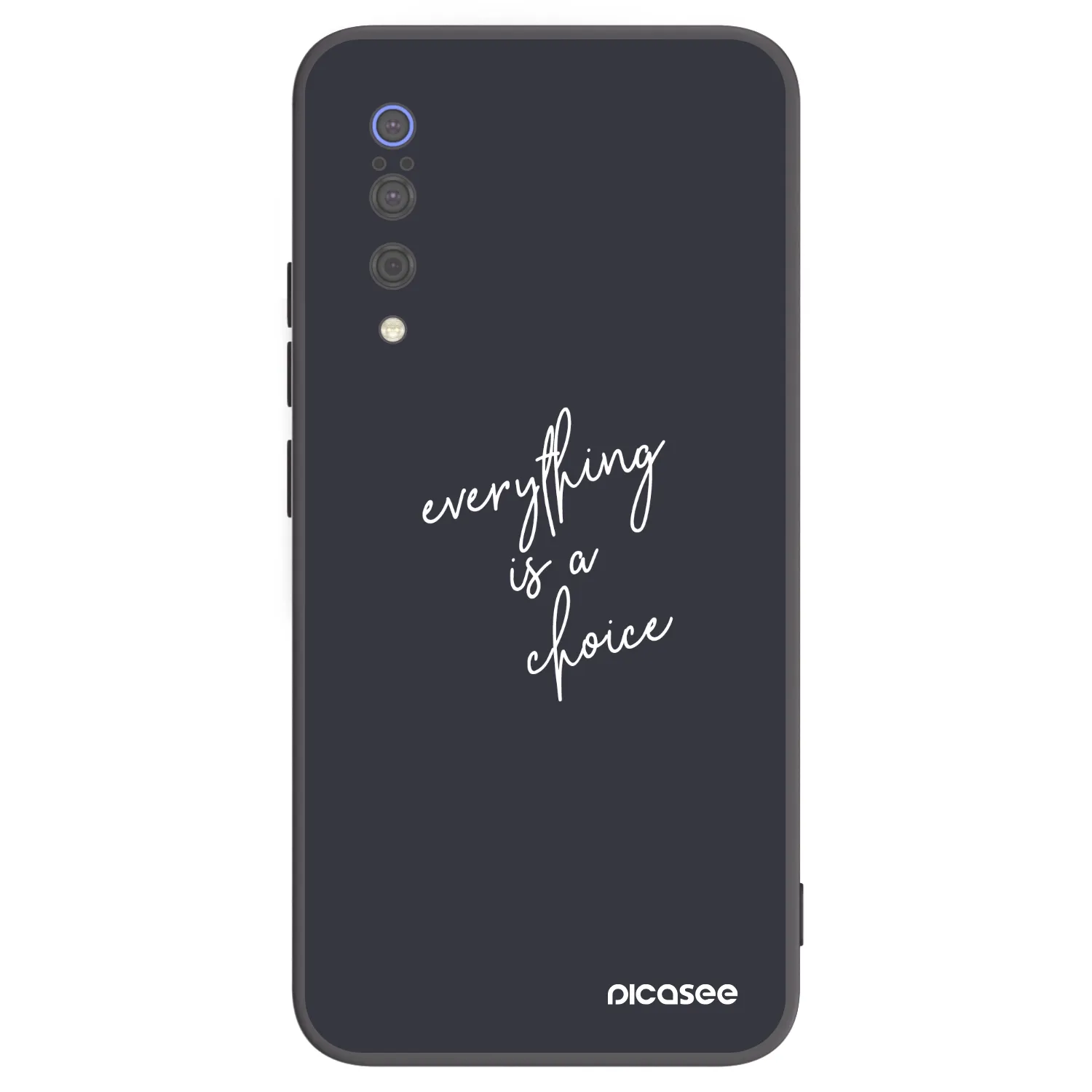 Picasee husă neagră din silicon pentru Xiaomi Mi 9 - Everything is a choice