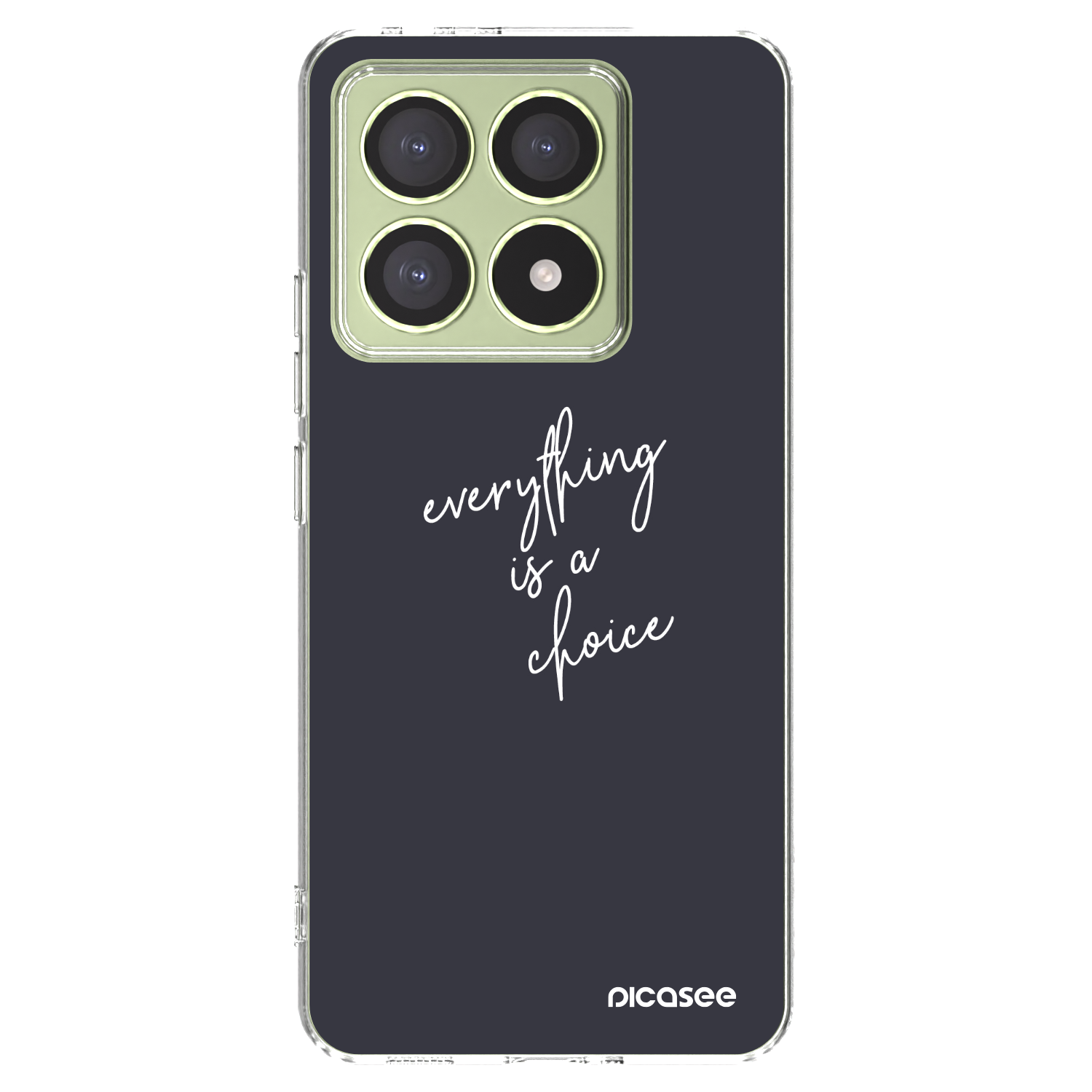 Picasee husă transparentă din silicon pentru Xiaomi 14T - Everything is a choice