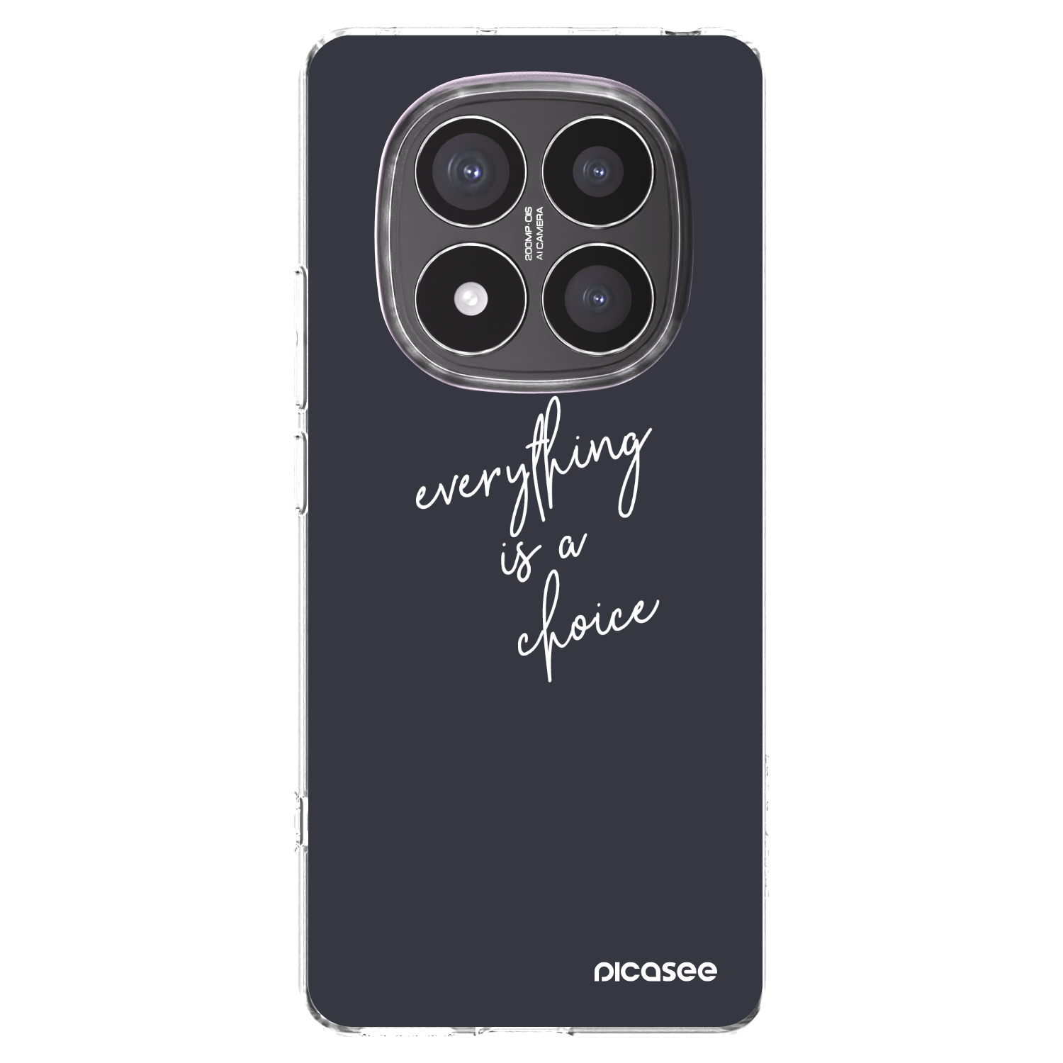 Picasee husă transparentă din silicon pentru Xiaomi Redmi Note 14 Pro+ 5G - Everything is a choice