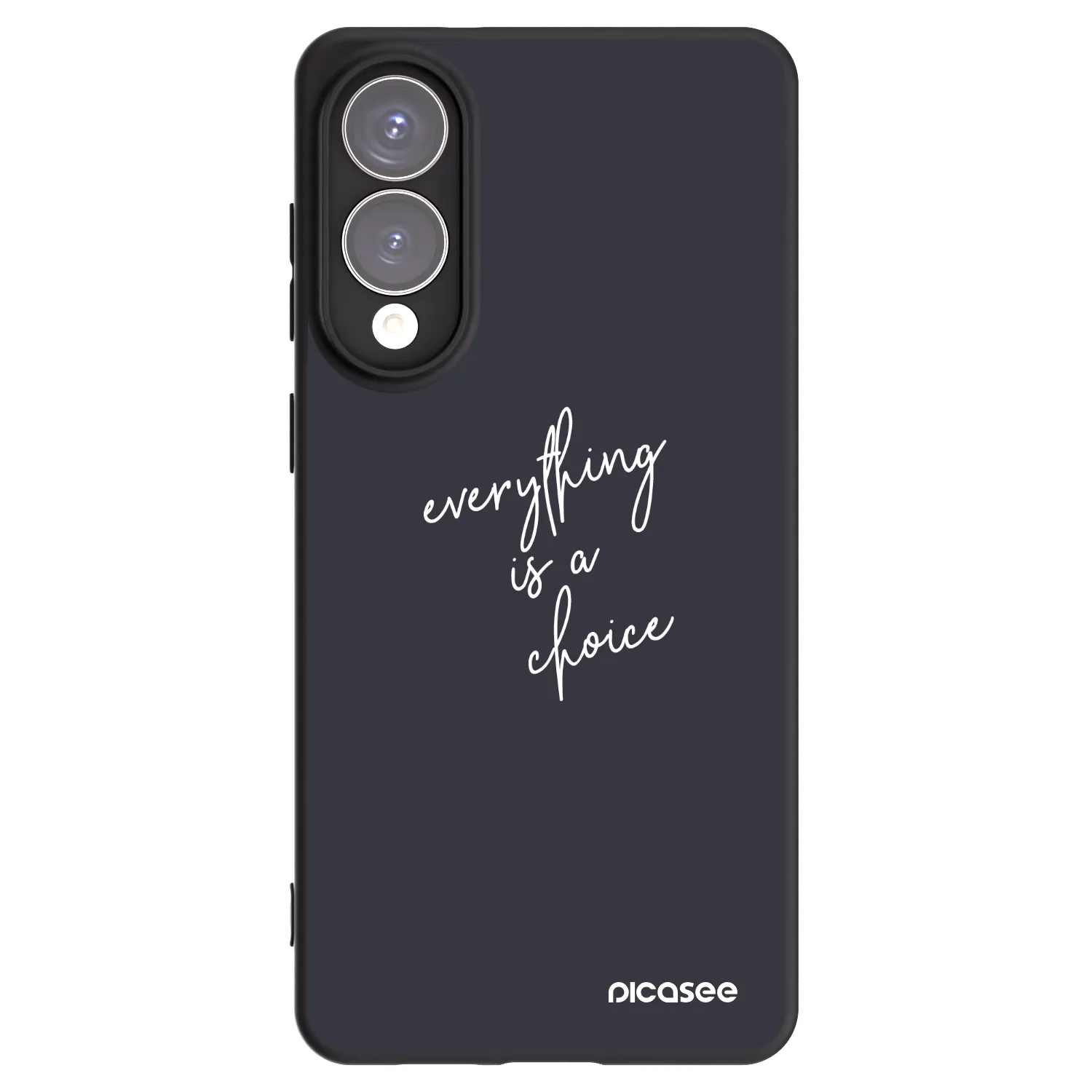 Picasee husă neagră din silicon pentru Samsung Galaxy S25 Edge 5G - Everything is a choice