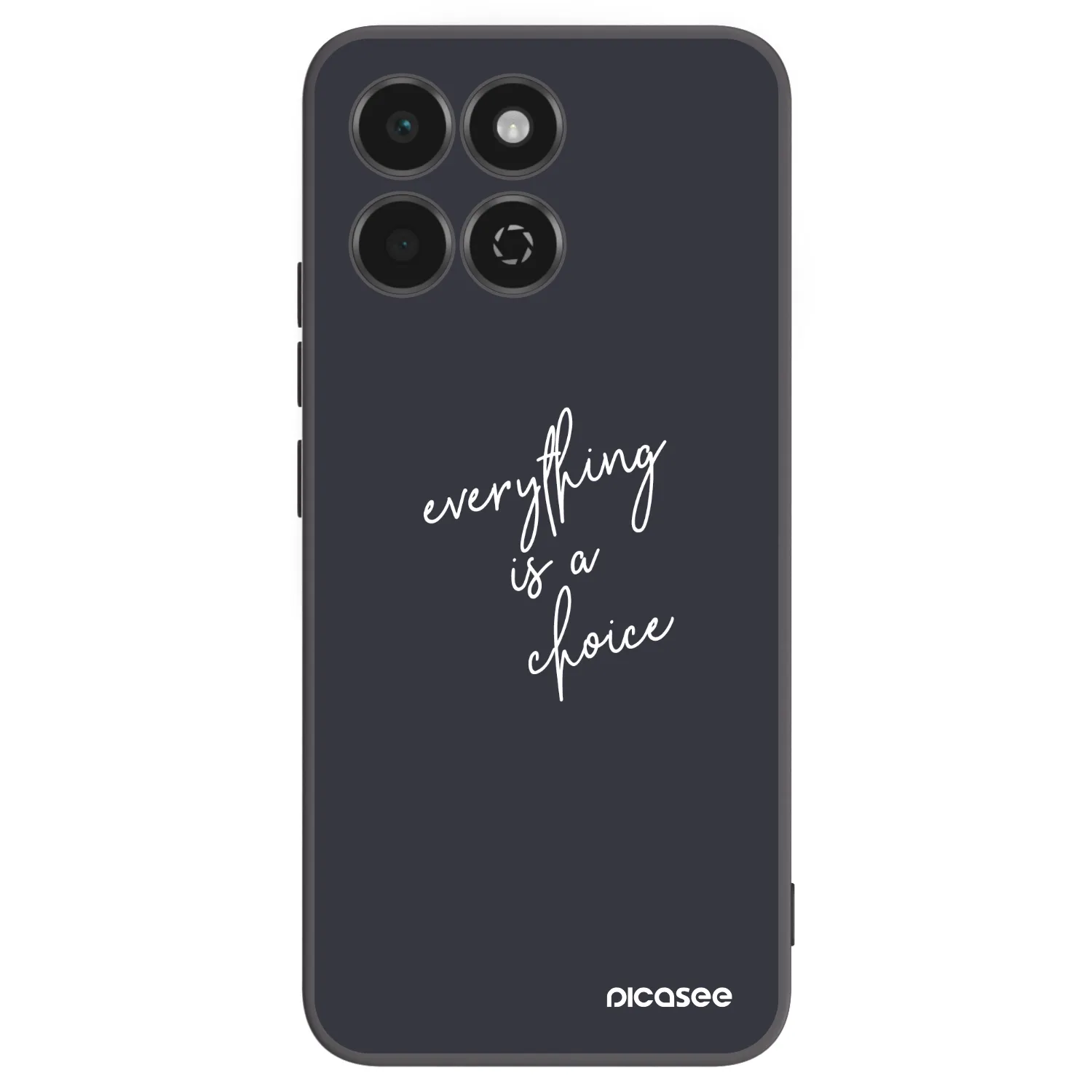 Picasee husă neagră din silicon pentru Honor 200 Smart 5G - Everything is a choice