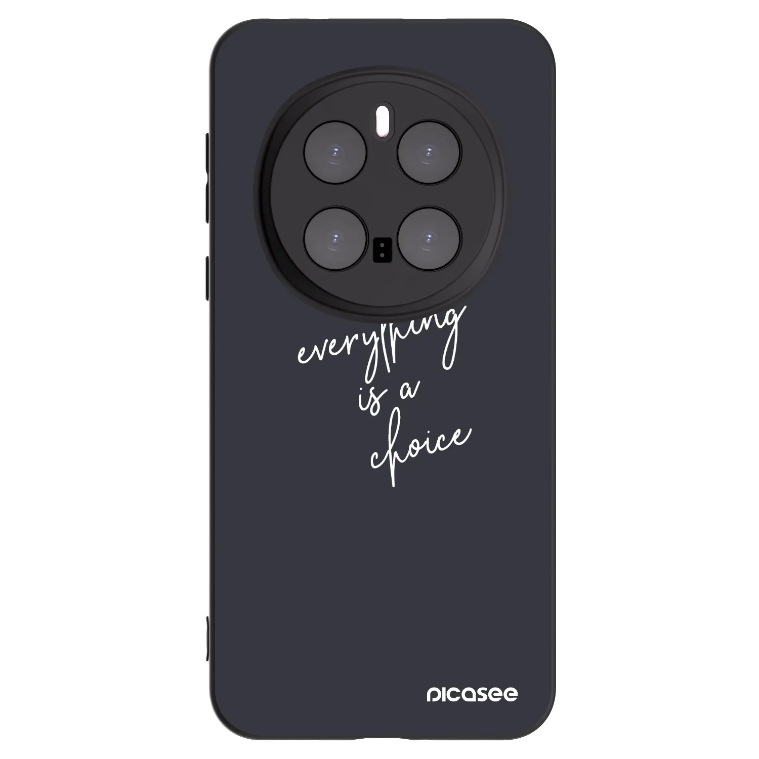 Picasee husă neagră din silicon pentru Honor Magic7 Pro 5G - Everything is a choice