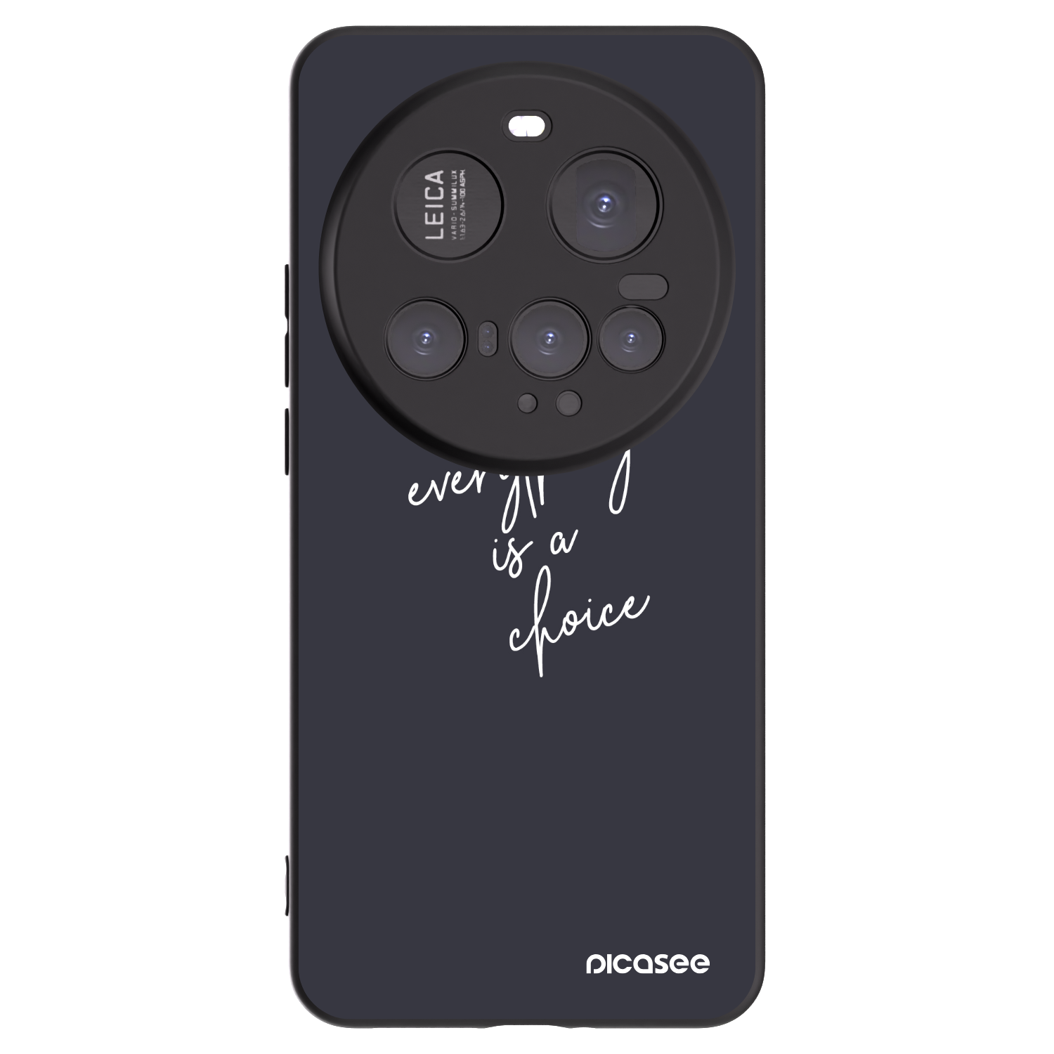 Picasee husă neagră din silicon pentru Xiaomi 15 Ultra - Everything is a choice