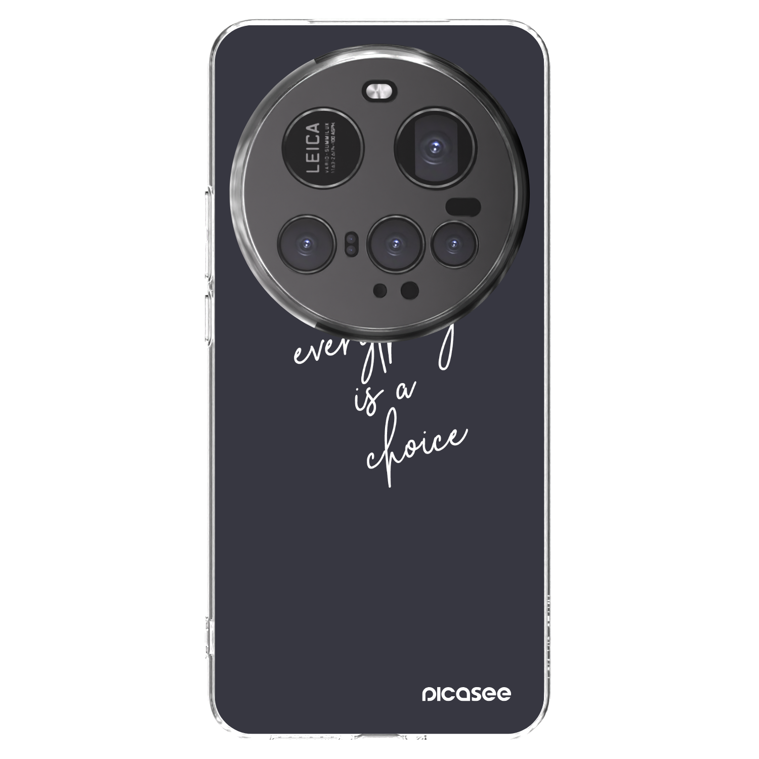 Picasee husă transparentă din silicon pentru Xiaomi 15 Ultra - Everything is a choice
