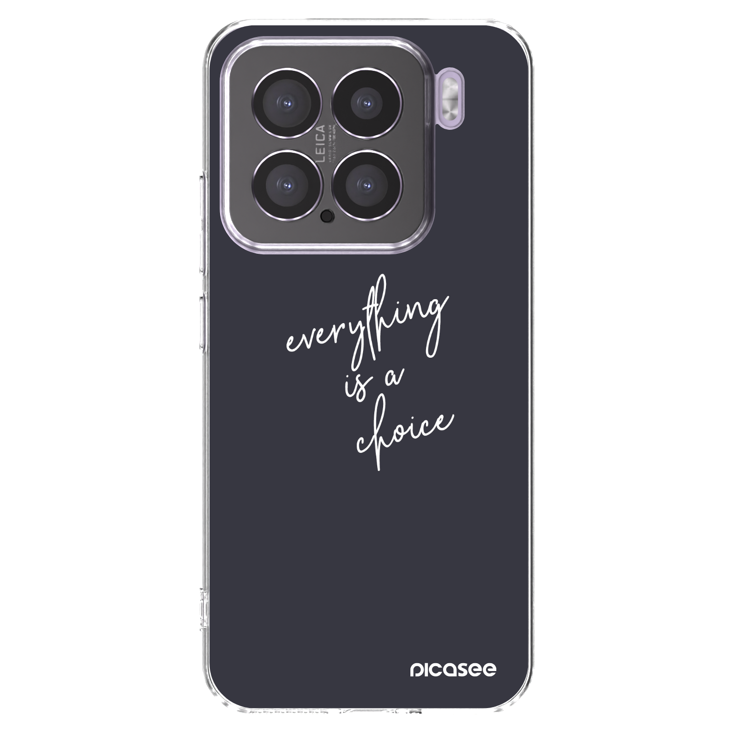 Picasee husă transparentă din silicon pentru Xiaomi 15 - Everything is a choice