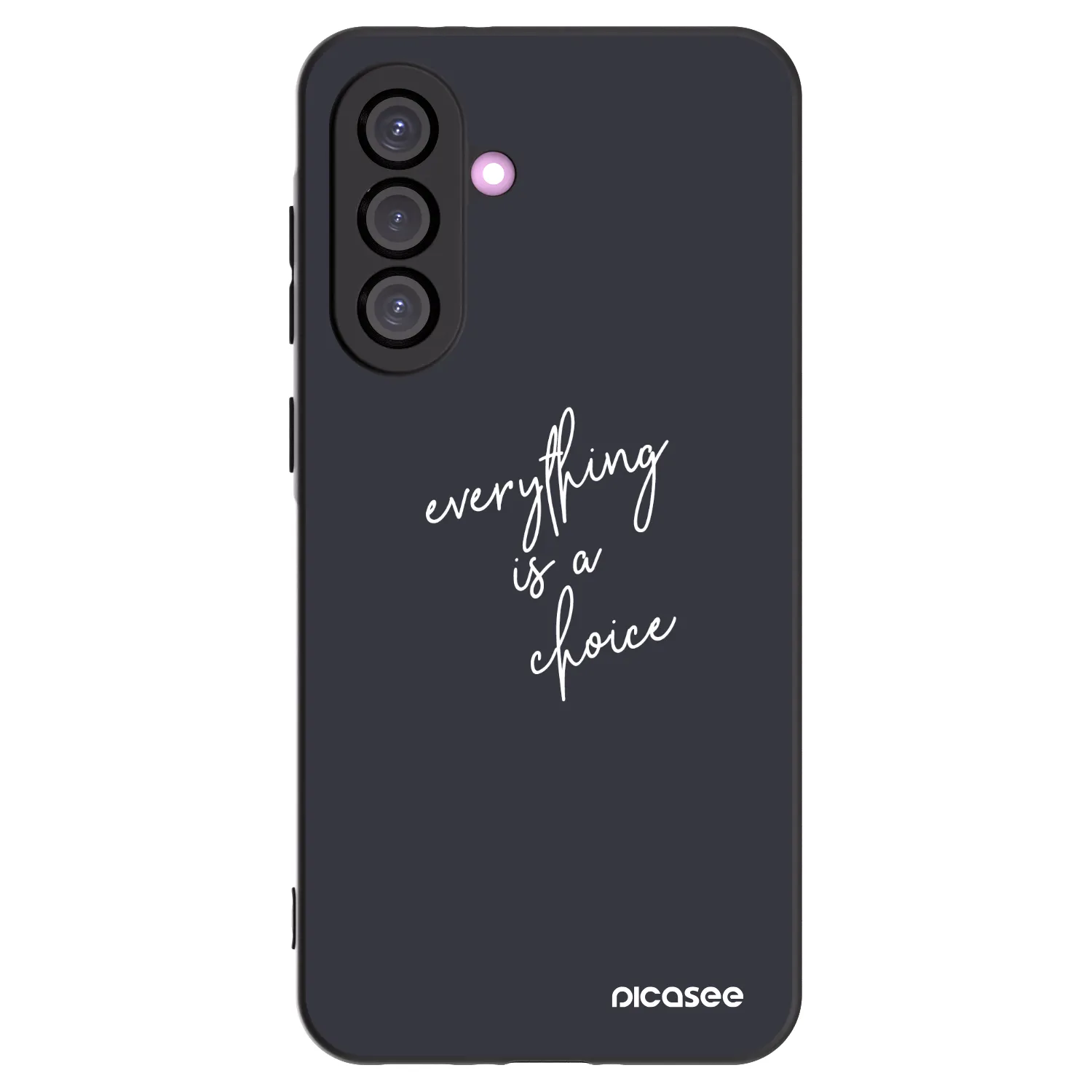 Picasee husă neagră din silicon pentru Samsung Galaxy A56 5G A566B - Everything is a choice