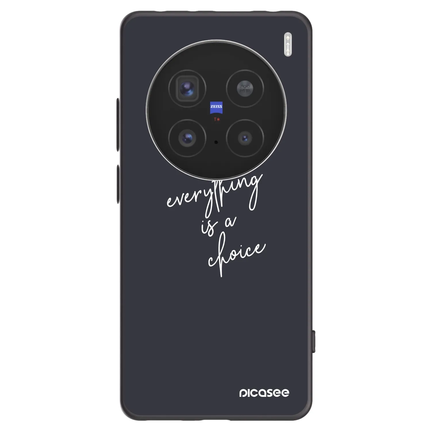 Picasee husă neagră din silicon pentru Vivo X200 Pro - Everything is a choice