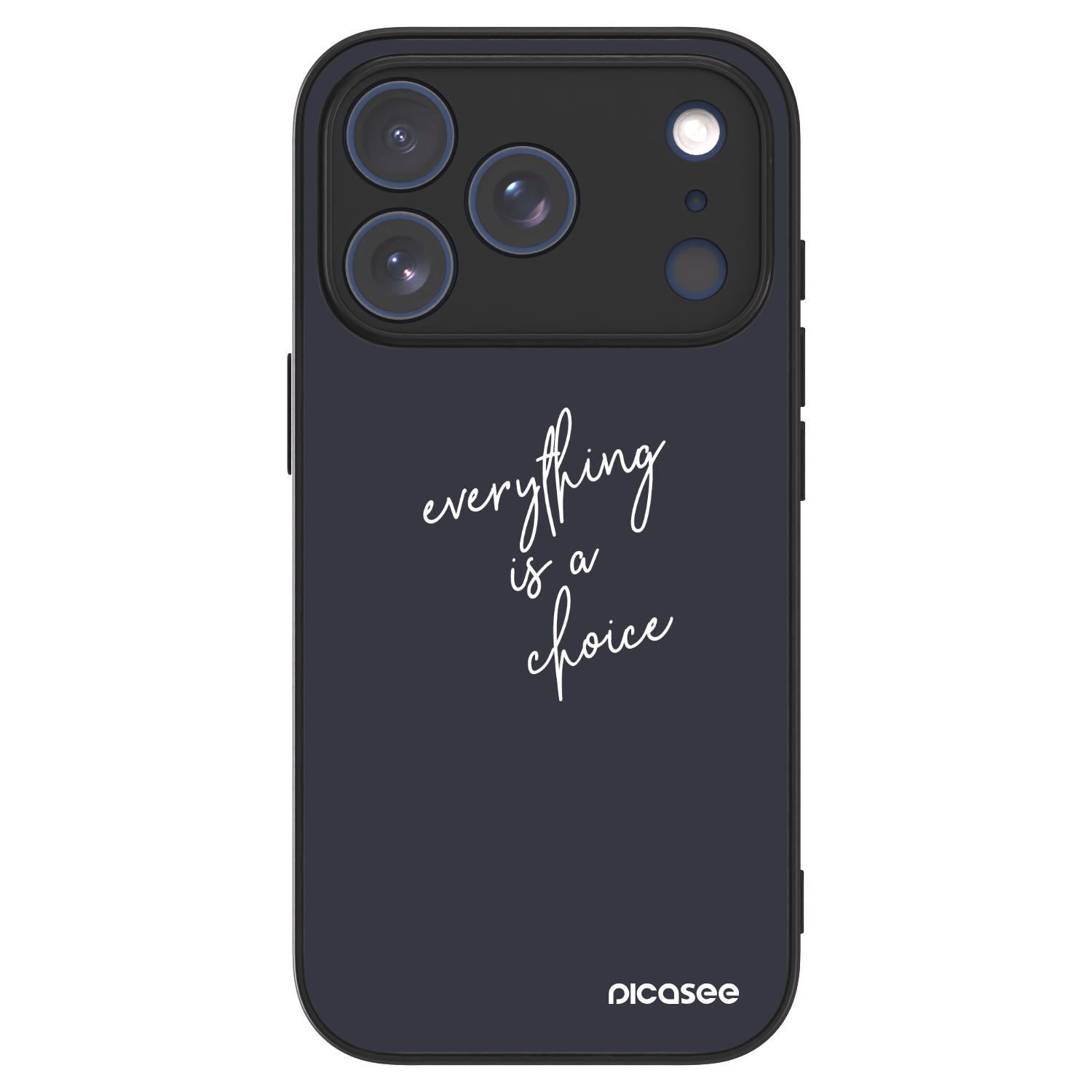 Picasee ULTIMATE CASE pentru Apple iPhone 17 Pro - Everything is a choice