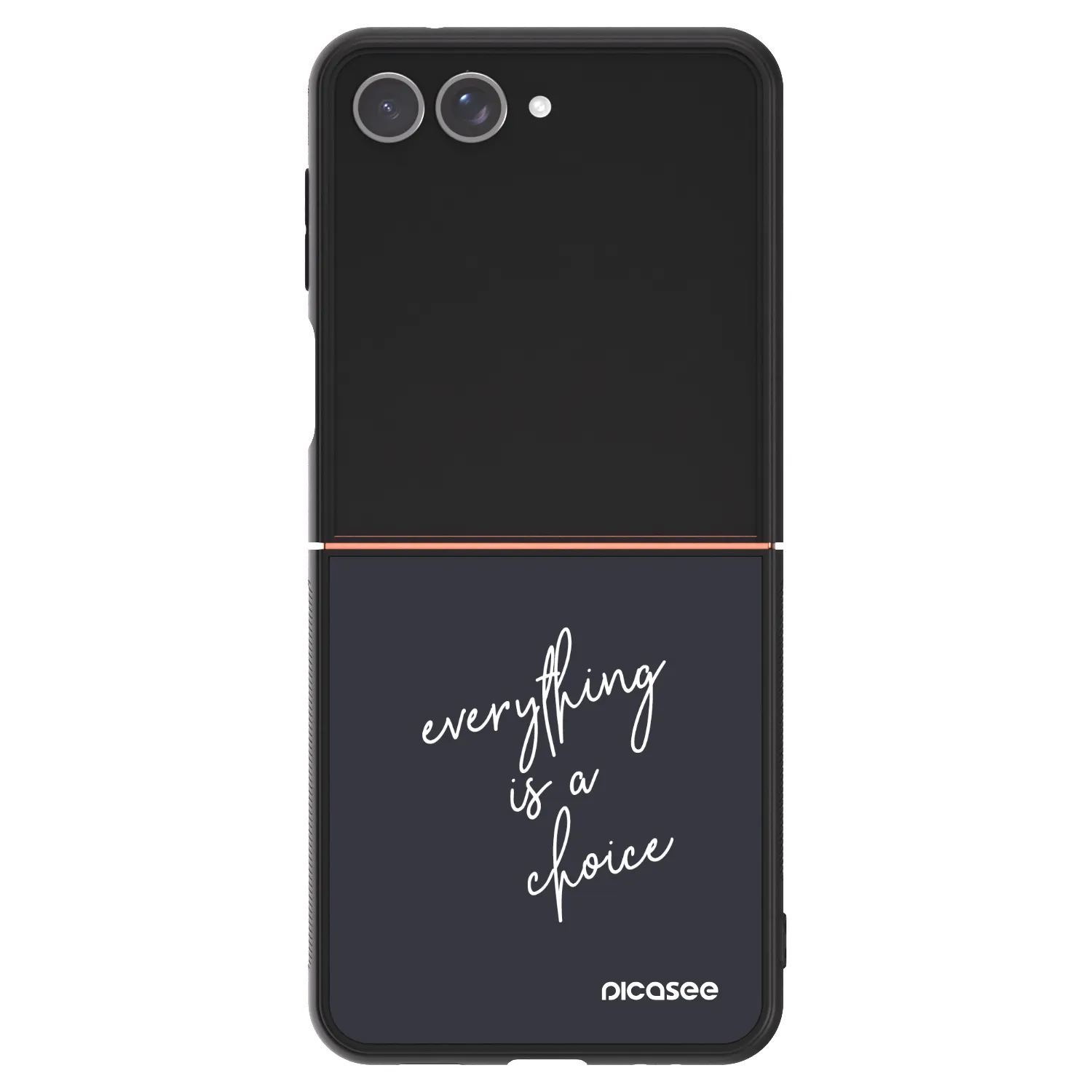 Picasee ULTIMATE CASE pentru Samsung Galaxy Z Flip7 5G - Everything is a choice