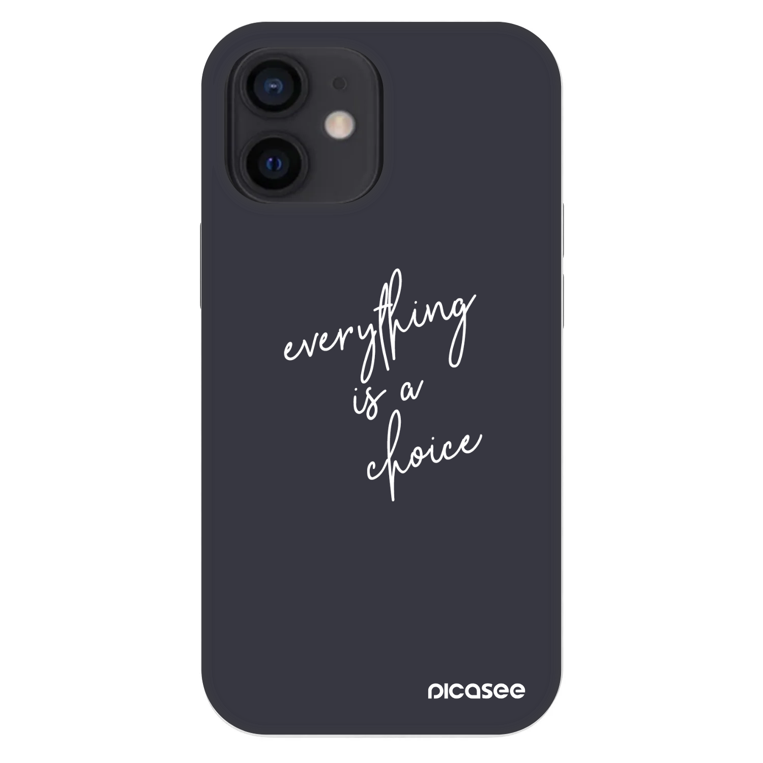 Picasee Fashion Case pentru Apple iPhone 12 mini - Everything is a choice