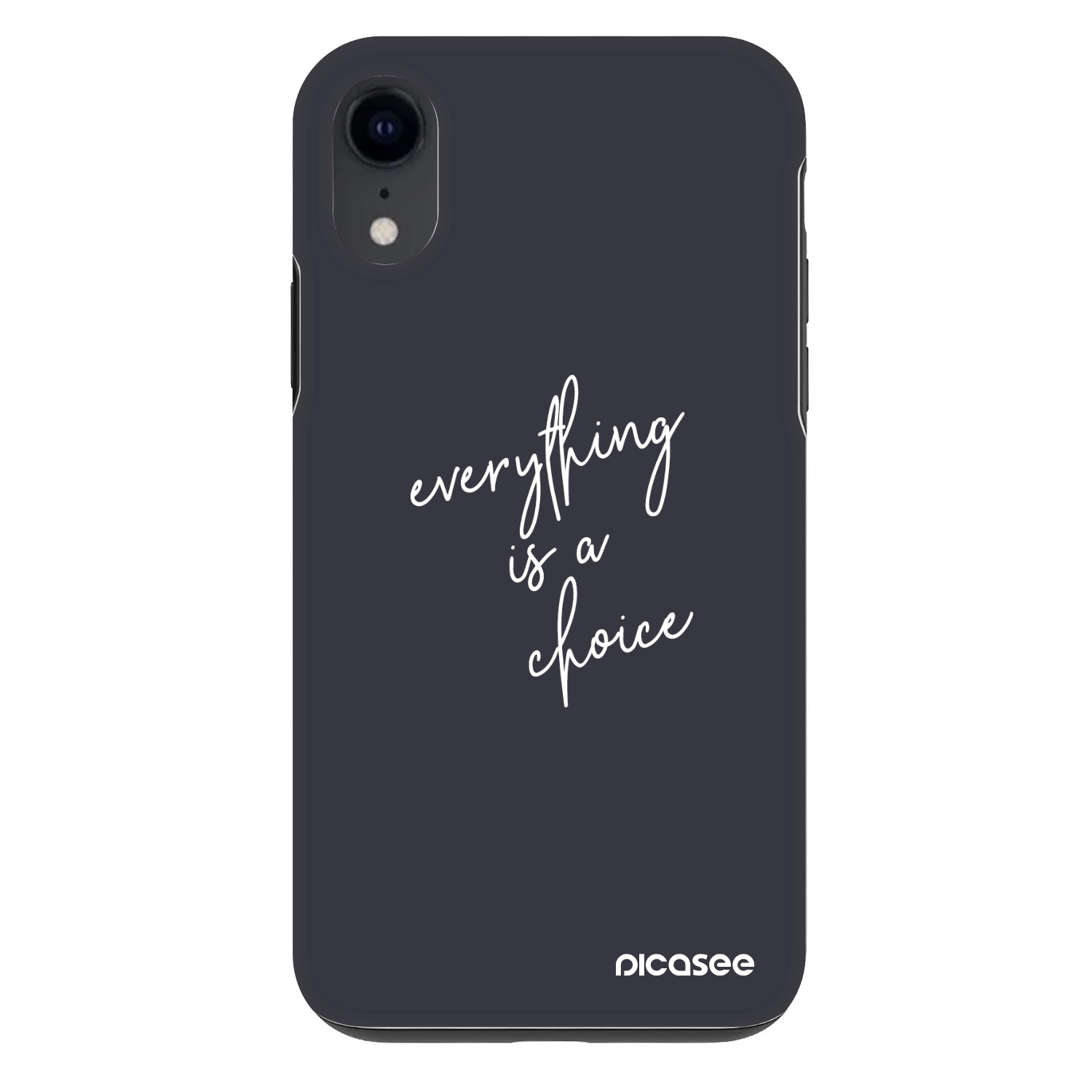 Picasee Fashion Case pentru Apple iPhone XR - Everything is a choice