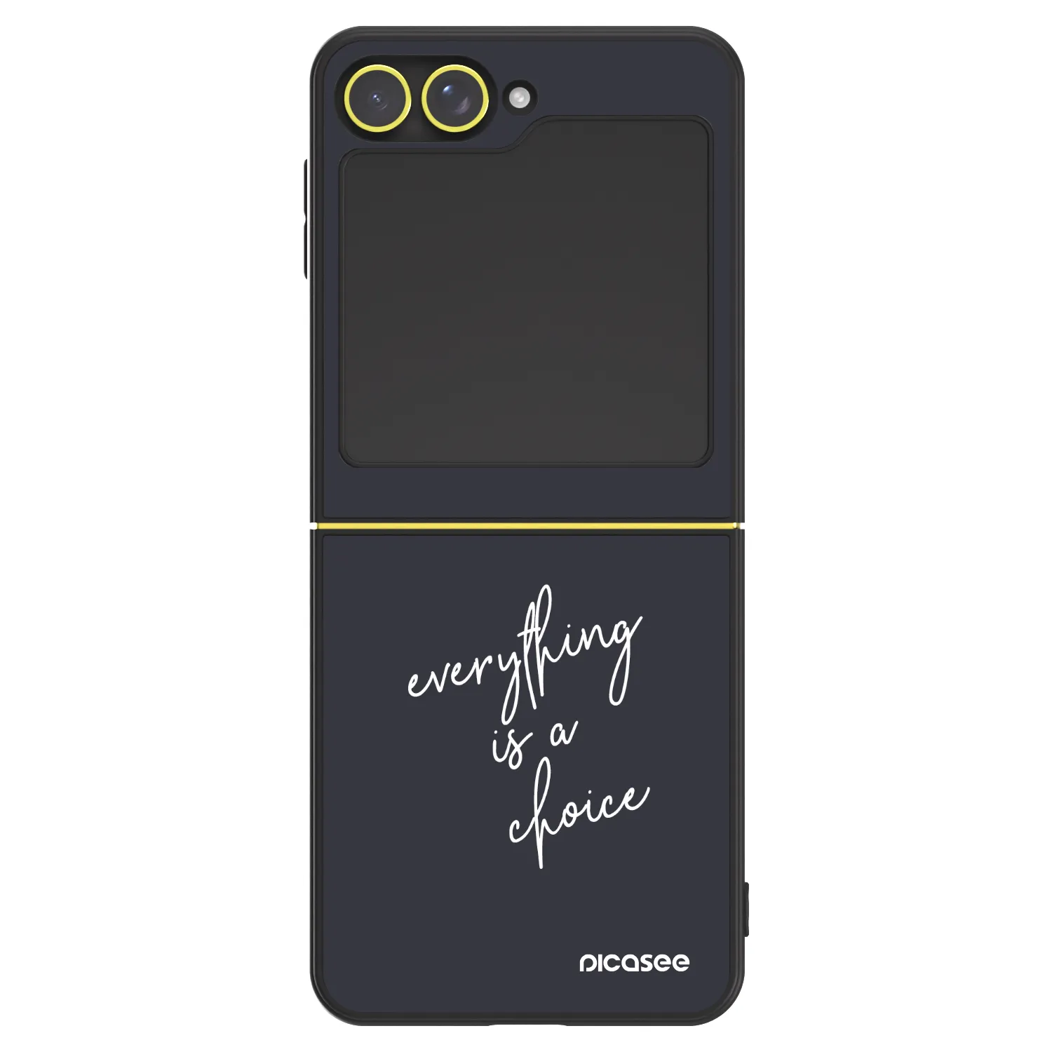 Picasee ULTIMATE CASE pentru Samsung Galaxy Z Flip7 FE 5G - Everything is a choice