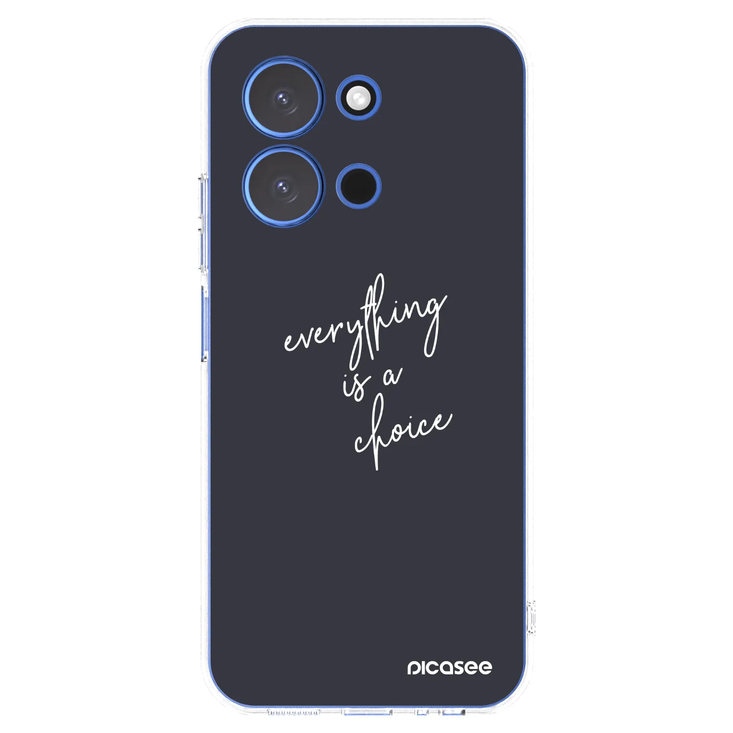 Picasee husă transparentă din silicon pentru Xiaomi Redmi 15C 4G - Everything is a choice