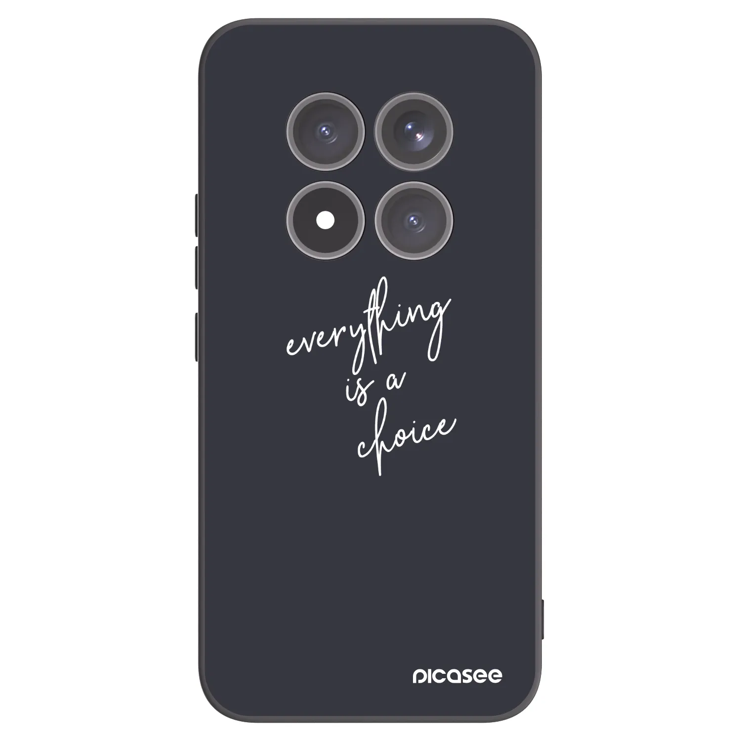 Picasee husă neagră din silicon pentru Xiaomi Redmi Note 15 Pro+ - Everything is a choice