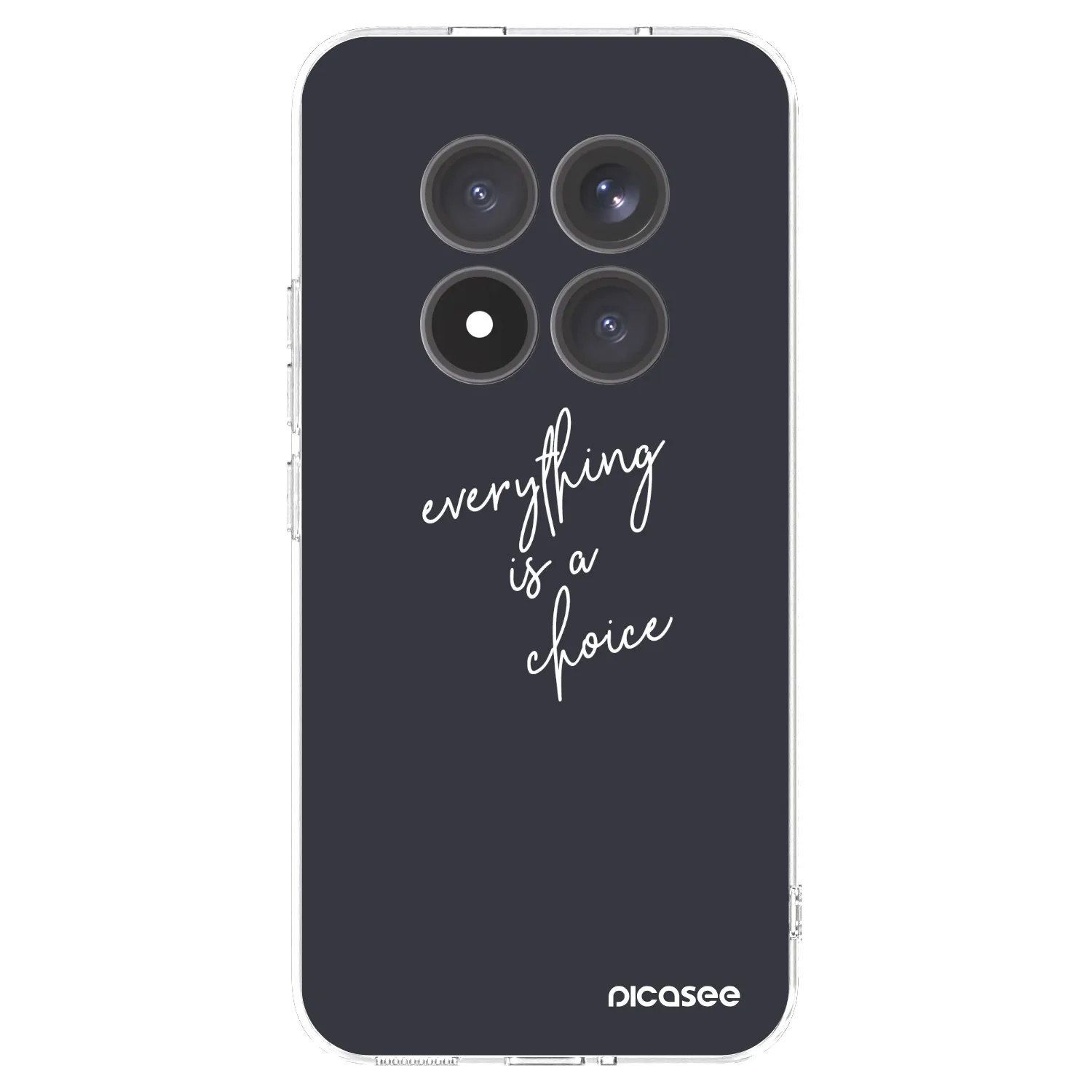 Picasee husă transparentă din silicon pentru Xiaomi Redmi Note 15 Pro+ - Everything is a choice