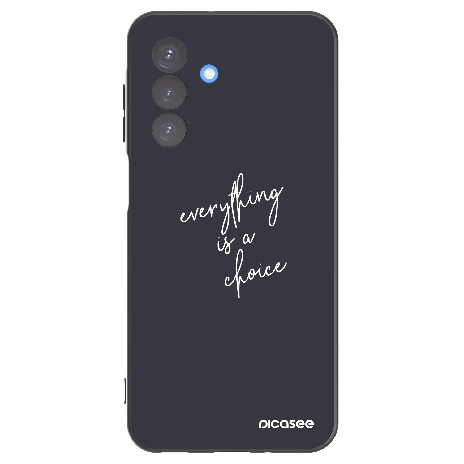 Picasee husă neagră din silicon pentru Samsung Galaxy A17 5G - Everything is a choice