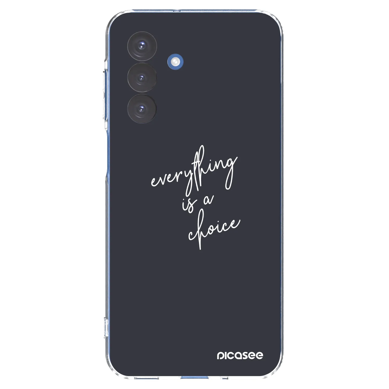Picasee husă transparentă din silicon pentru Samsung Galaxy A17 5G - Everything is a choice