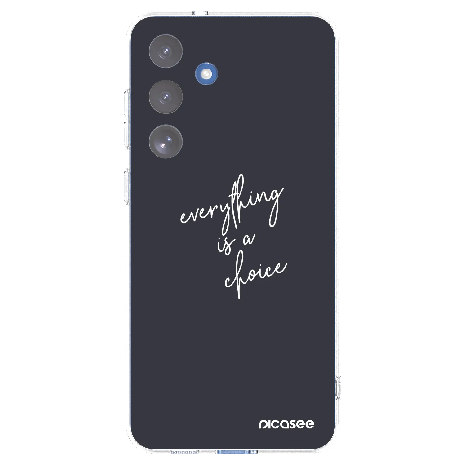 Picasee husă transparentă din silicon pentru Samsung Galaxy S25 FE 5G - Everything is a choice