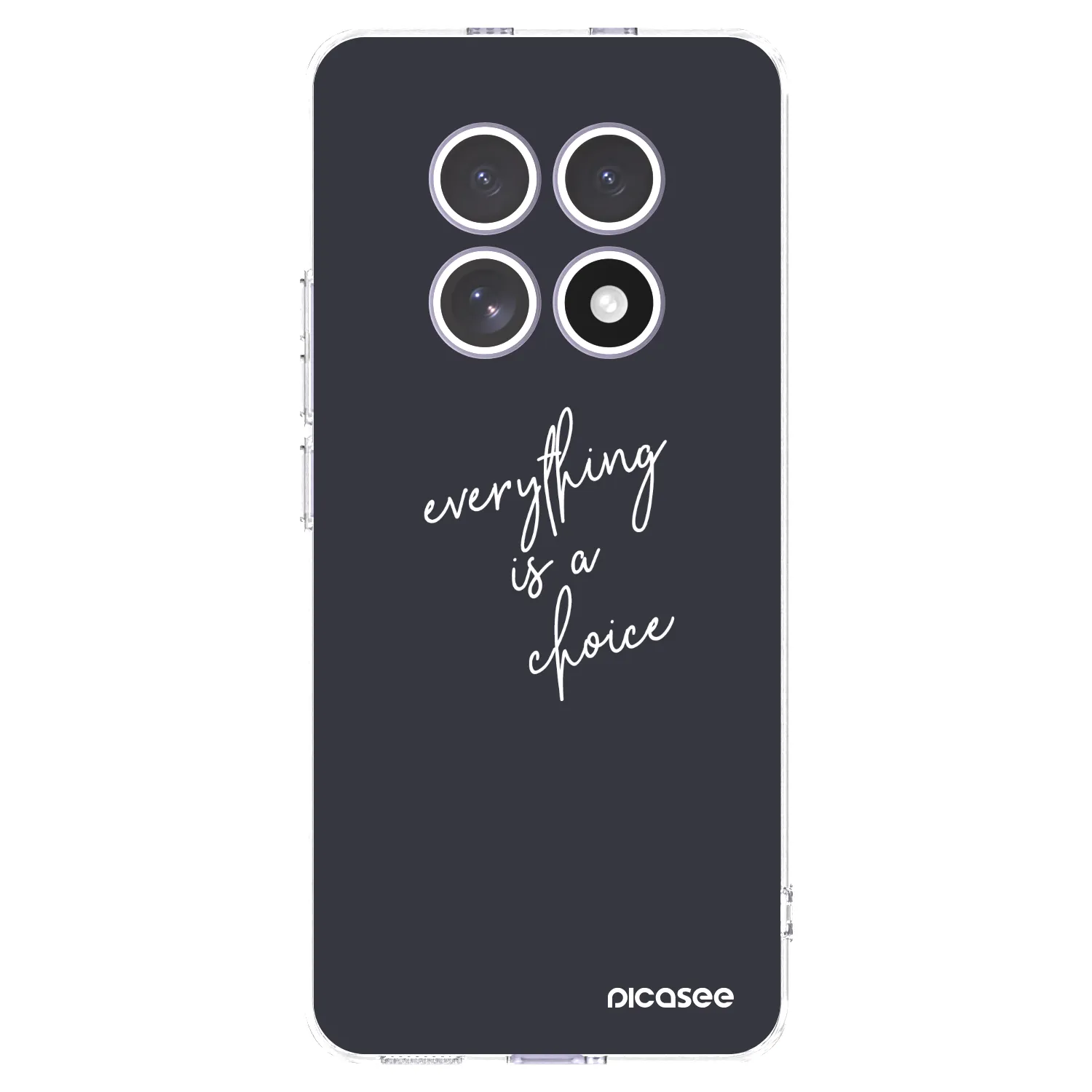 Picasee husă transparentă din silicon pentru Xiaomi Redmi Note 15 - Everything is a choice