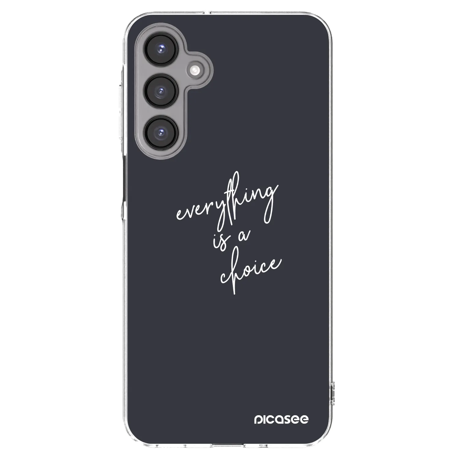 Picasee husă transparentă din silicon pentru Samsung Galaxy A16 4G - Everything is a choice