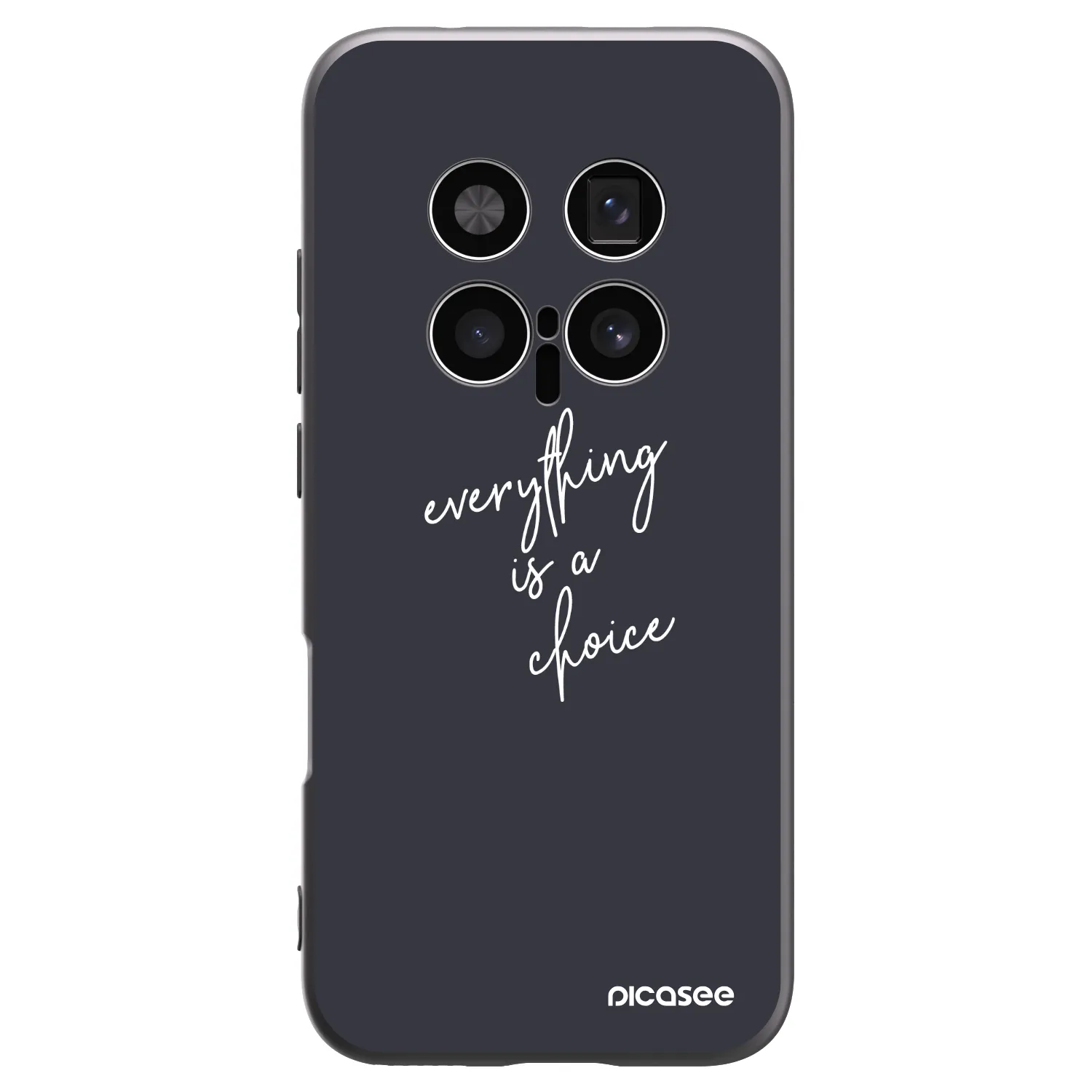 Picasee husă neagră din silicon pentru Honor Magic8 Pro 5G - Everything is a choice