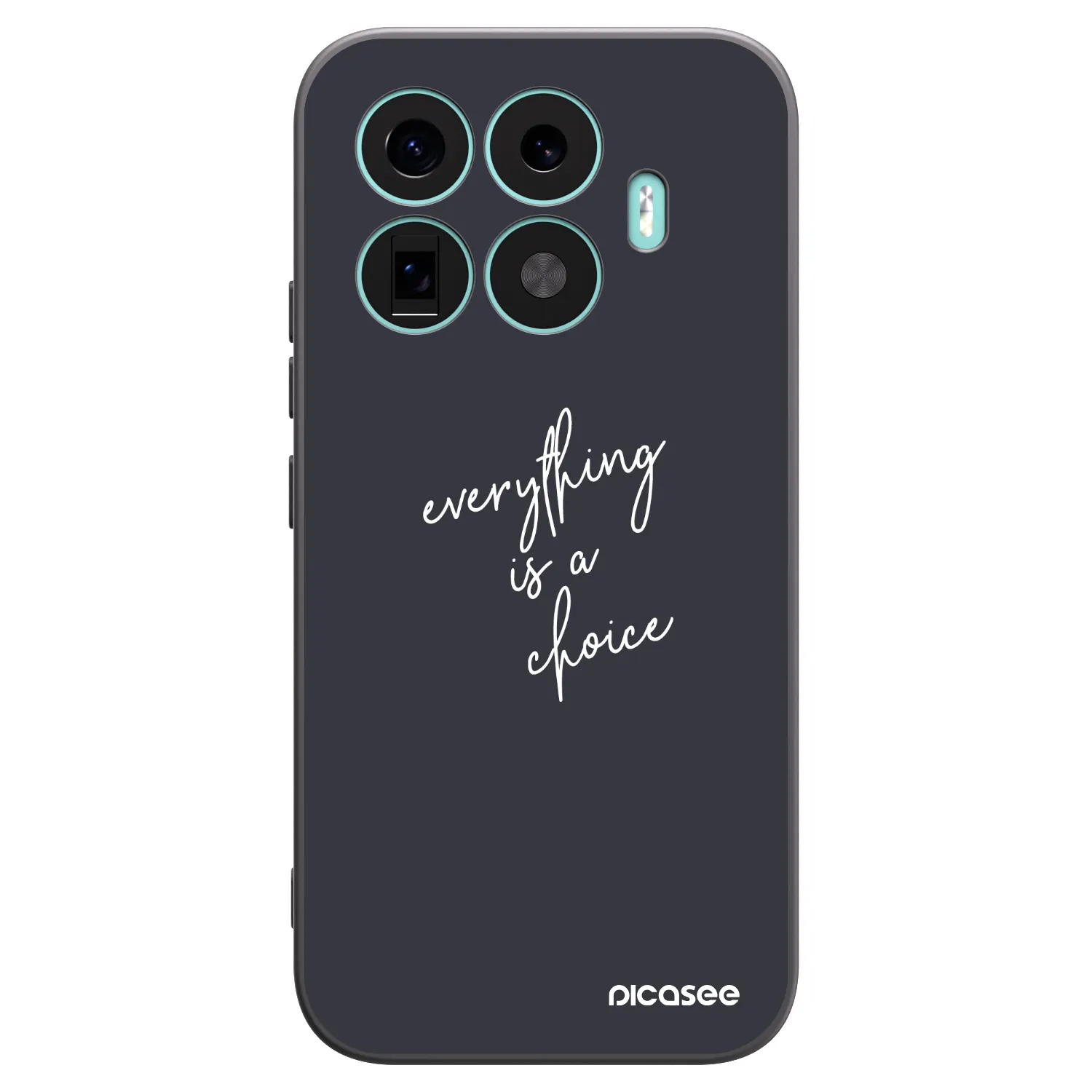 Picasee husă neagră din silicon pentru Xiaomi 17T - Everything is a choice