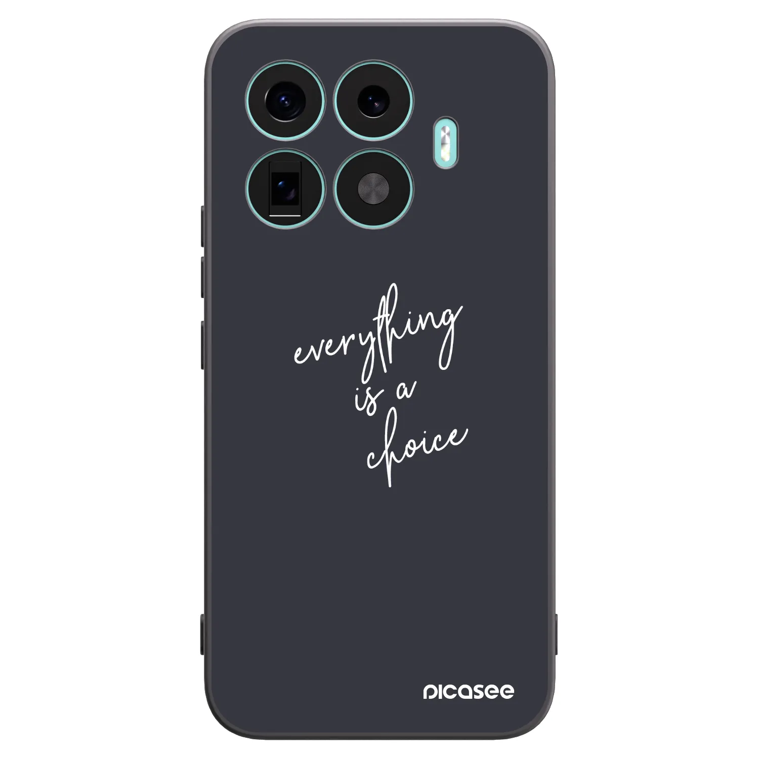 Picasee husă neagră din silicon pentru Xiaomi 17T Pro - Everything is a choice
