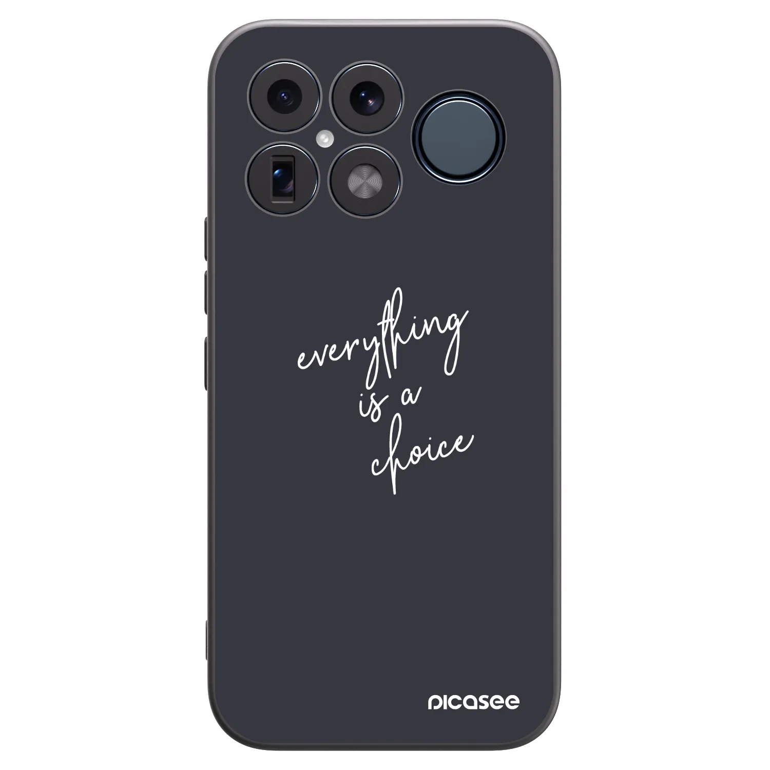 Picasee husă neagră din silicon pentru Xiaomi Poco F8 Ultra - Everything is a choice