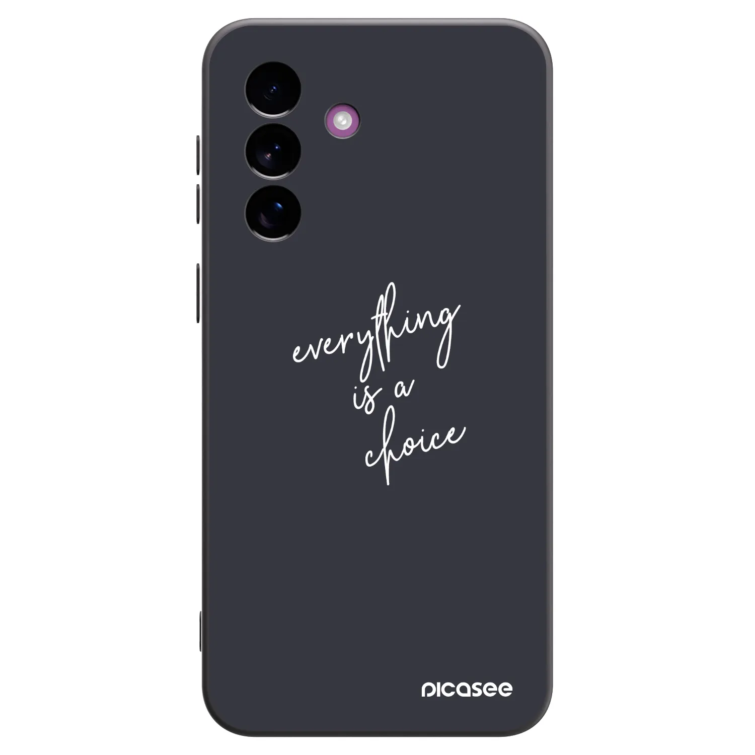 Picasee husă neagră din silicon pentru Samsung Galaxy A37 - Everything is a choice