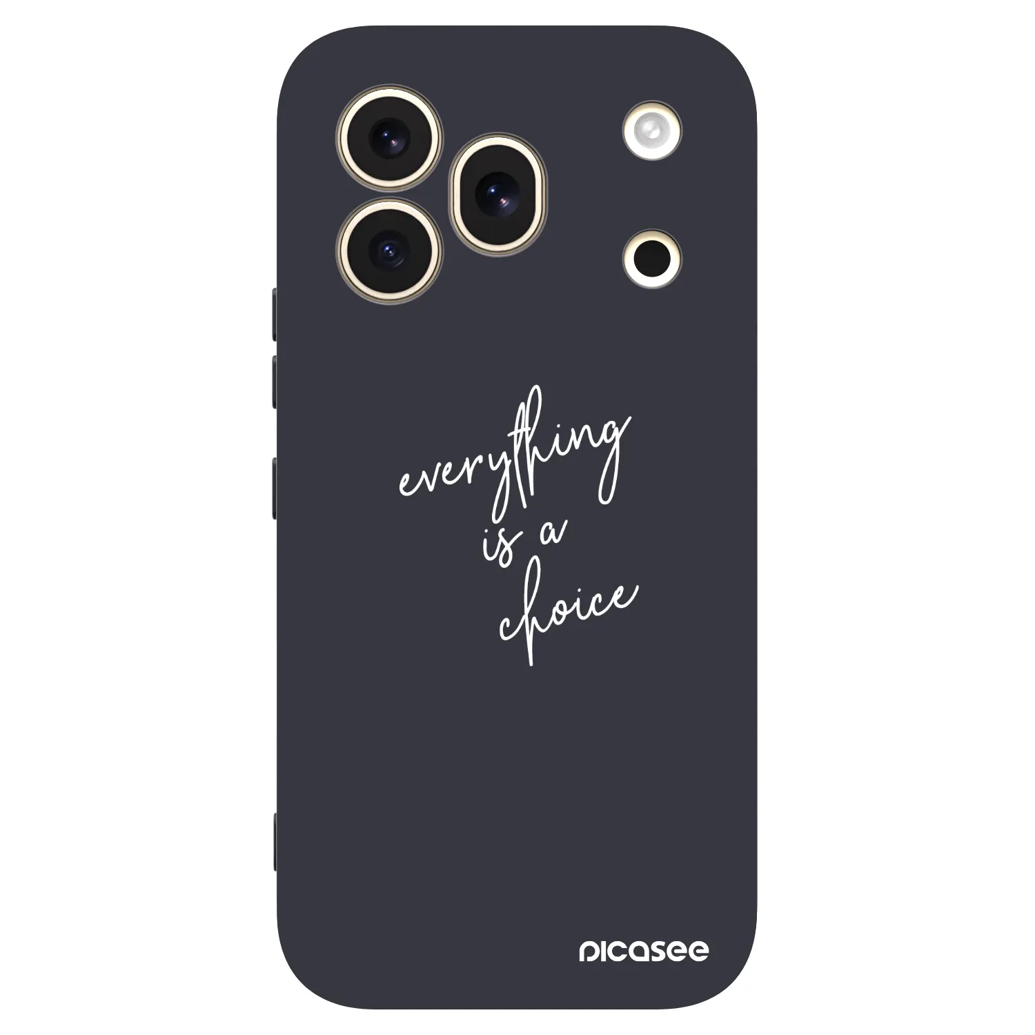 Picasee husă neagră din silicon pentru Honor 600 Pro - Everything is a choice
