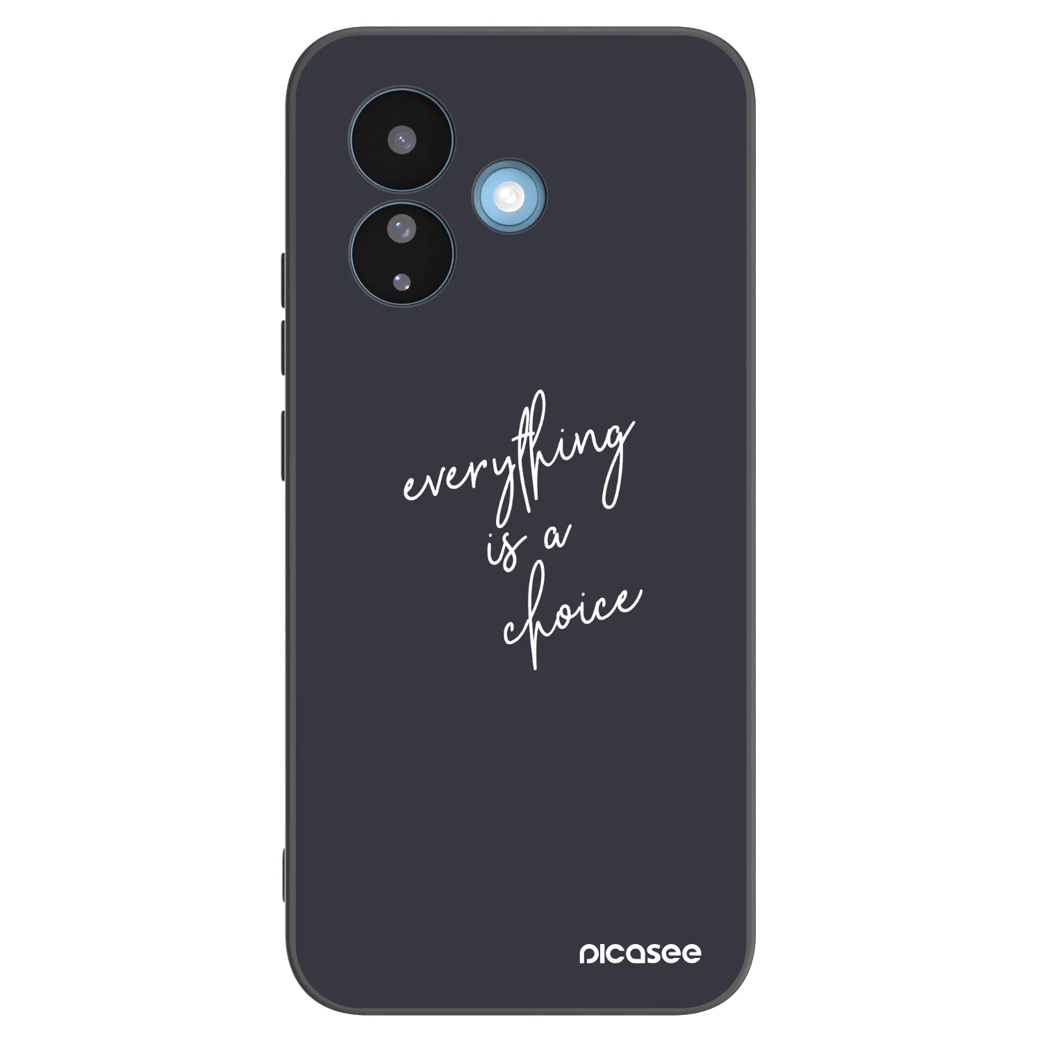 Picasee husă neagră din silicon pentru Xiaomi Redmi Note 17 Pro 5G - Everything is a choice