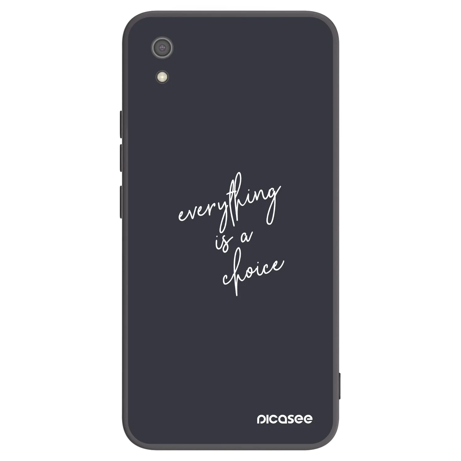 Picasee husă neagră din silicon pentru Xiaomi Redmi 7A - Everything is a choice