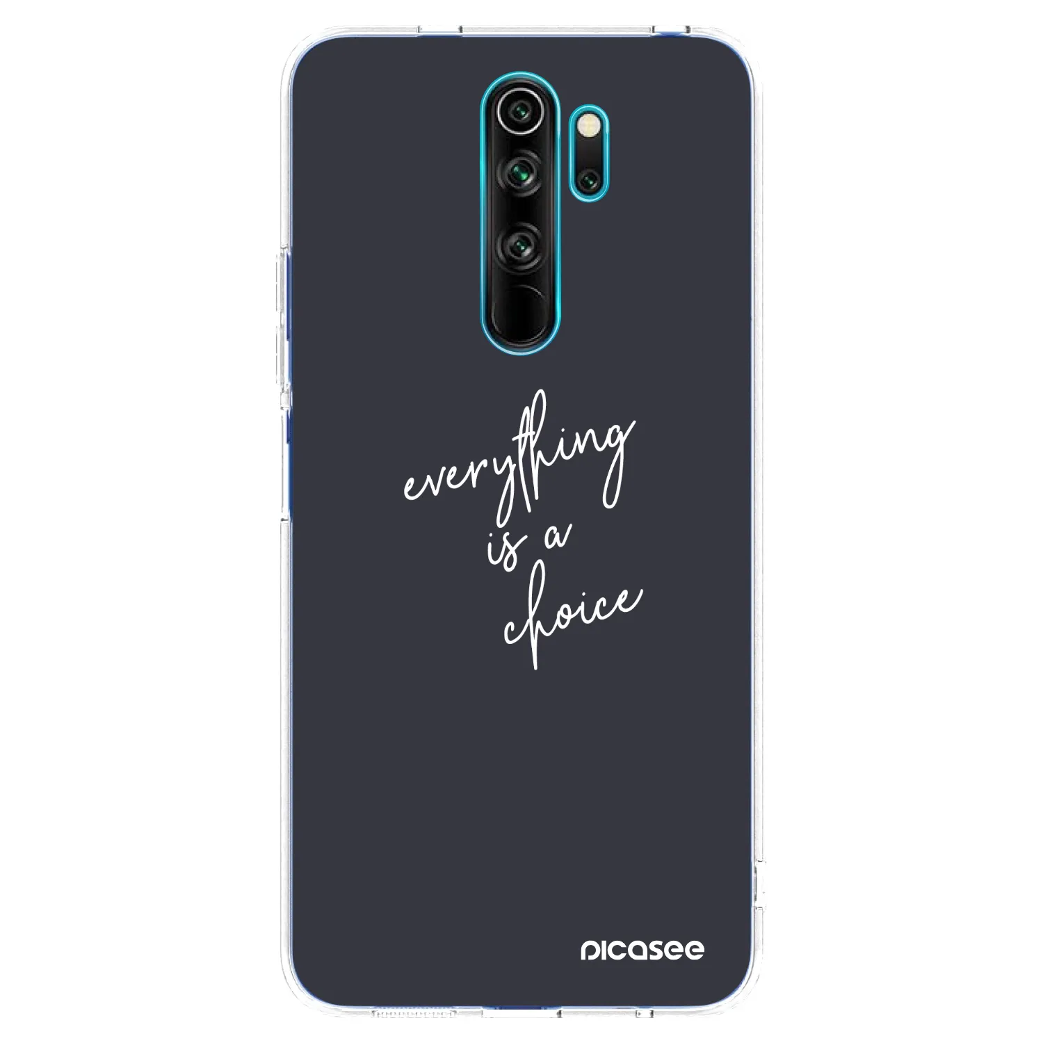 Picasee husă transparentă din silicon pentru Xiaomi Redmi Note 8 Pro - Everything is a choice