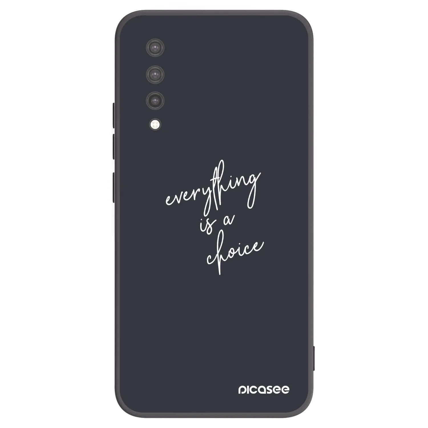 Picasee husă neagră din silicon pentru Xiaomi Mi 9 Lite - Everything is a choice