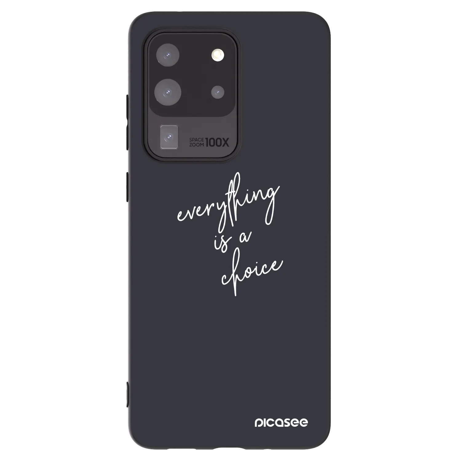 Picasee husă neagră din silicon pentru Samsung Galaxy S20 Ultra 5G G988F - Everything is a choice