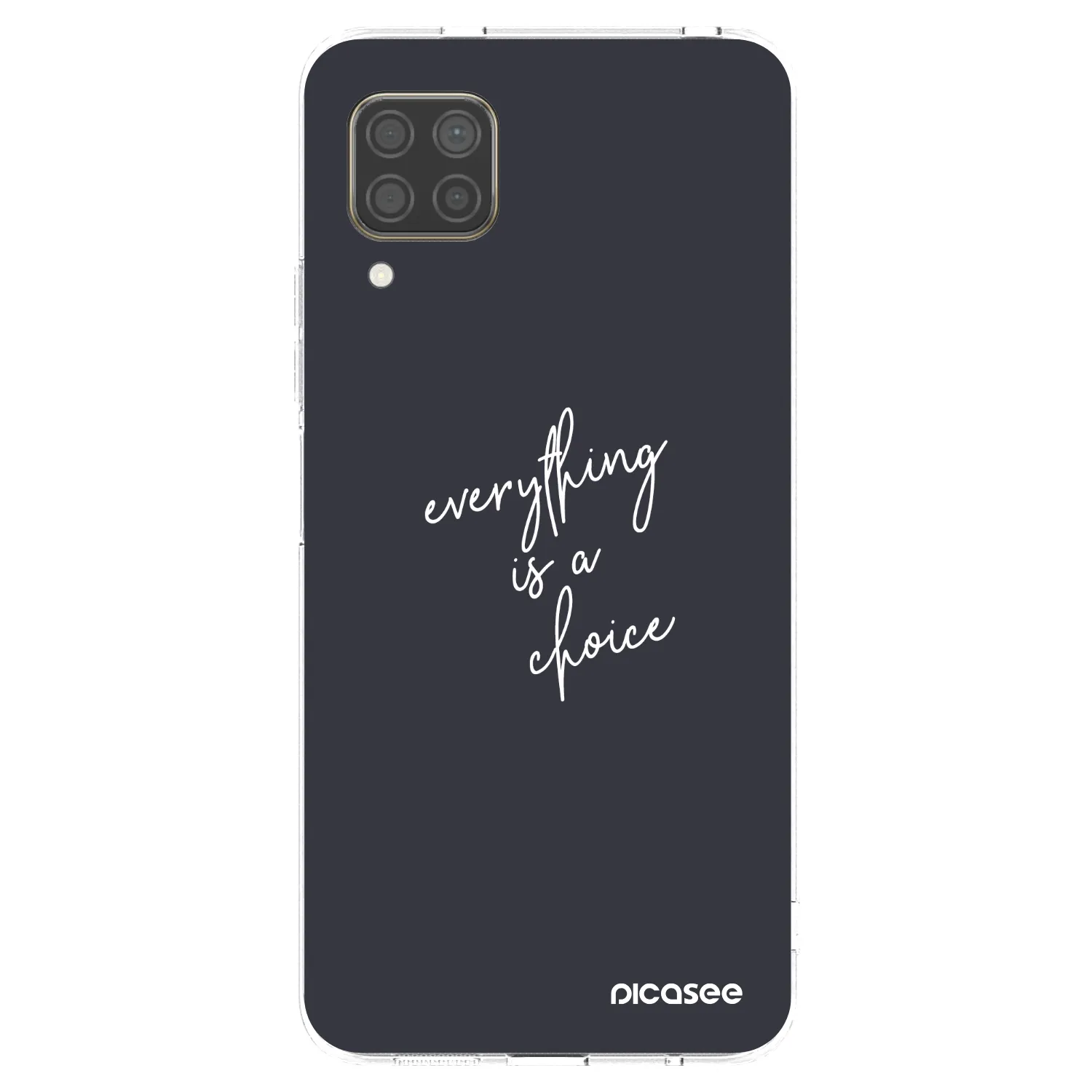 Picasee husă transparentă din silicon pentru Huawei P40 Lite - Everything is a choice