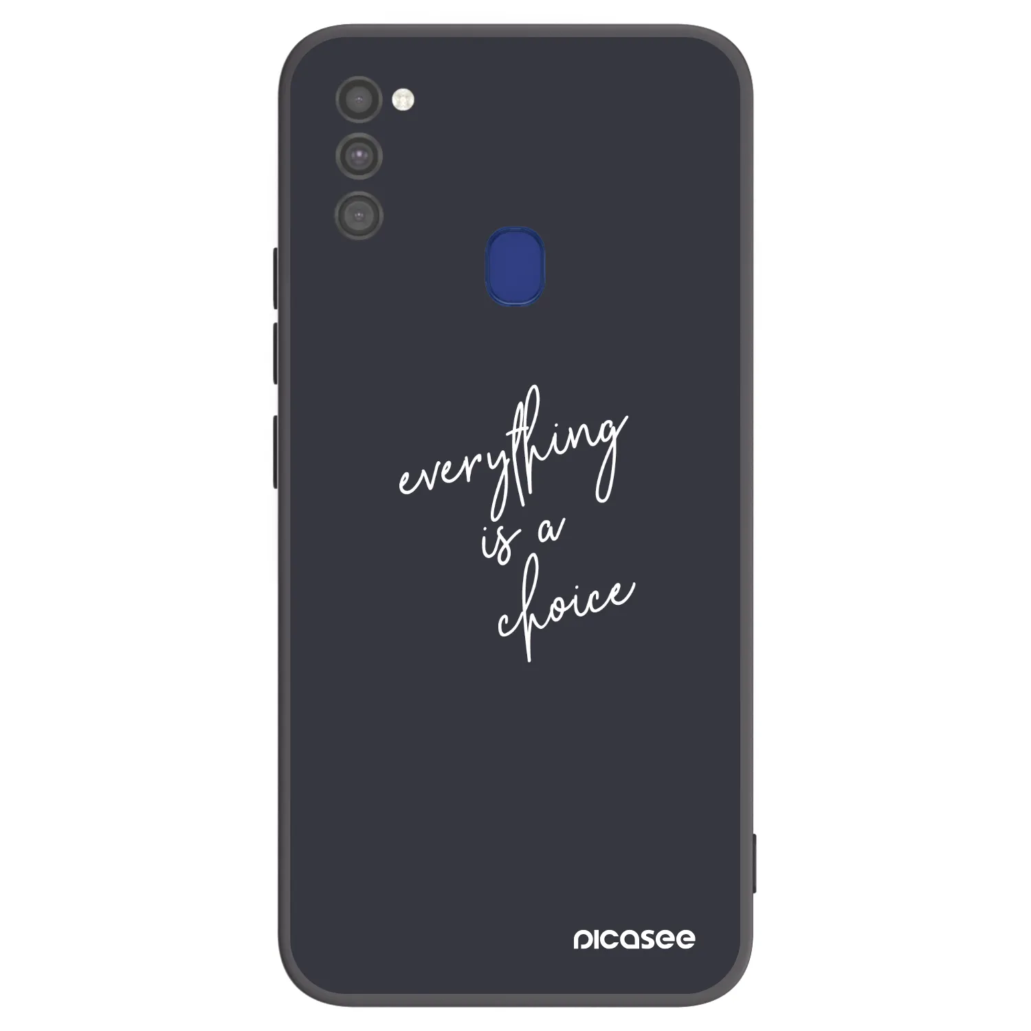 Picasee husă neagră din silicon pentru Samsung Galaxy M21 M215F - Everything is a choice