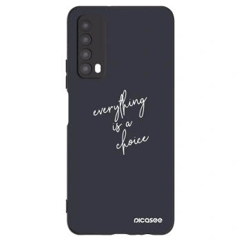 Picasee husă neagră din silicon pentru Huawei P Smart 2021 - Everything is a choice
