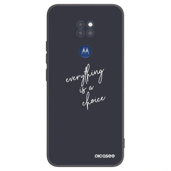 Husă pentru Motorola Moto G9 Play - Everything is a choice