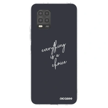 Picasee husă transparentă din silicon pentru Xiaomi Mi 10 Lite - Everything is a choice