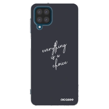 Picasee husă transparentă din silicon pentru Samsung Galaxy A12 A125F - Everything is a choice