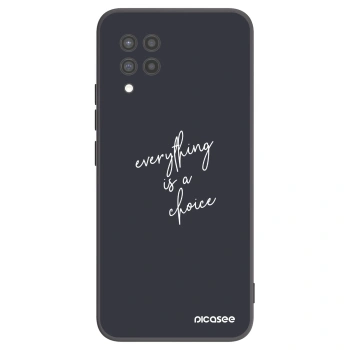 Picasee husă neagră din silicon pentru Samsung Galaxy A42 A426B - Everything is a choice