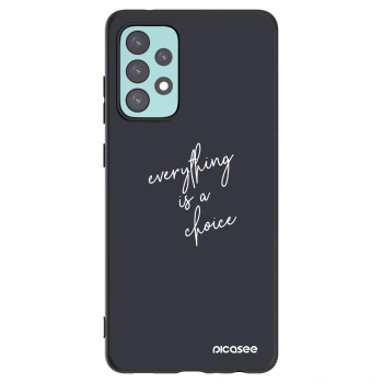 Picasee husă neagră din silicon pentru Samsung Galaxy A72 A725F - Everything is a choice