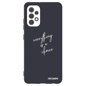 Picasee husă neagră din silicon pentru Samsung Galaxy A32 5G A326B - Everything is a choice
